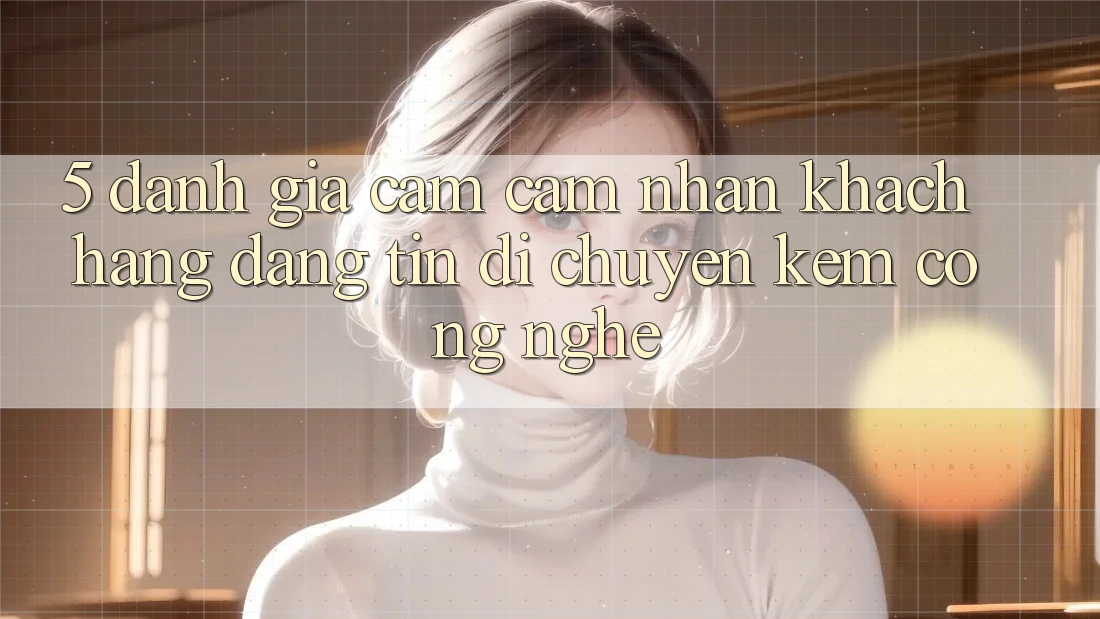 5. Đánh Giá Cảm cảm nhận Khách Hàng: Đáng tin Di chuyển Kèm Công Nghệ 5. Đánh Giá Cảm cảm nhận Khách Hàng: Đáng tin Di chuyển Kèm Công Nghệ