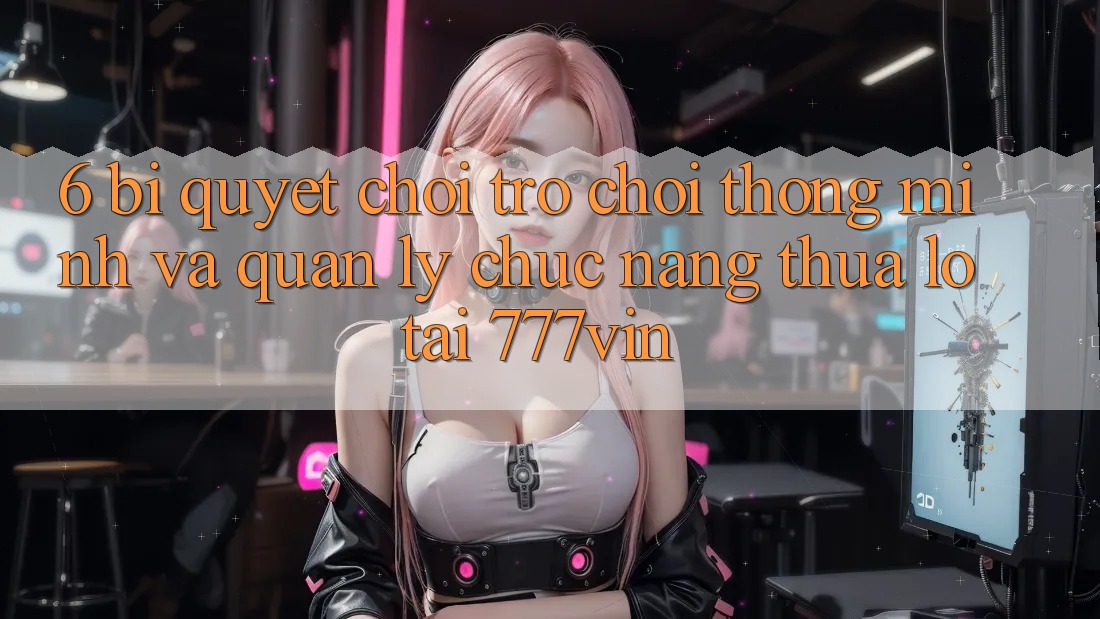 6. Bí Quyết Chơi Trò chơi Thông Minh Và Quản Lý Chức năng thua lỗ Tại 777vin 6. Bí Quyết Chơi Trò chơi Thông Minh Và Quản Lý Chức năng thua lỗ Tại 777vin
