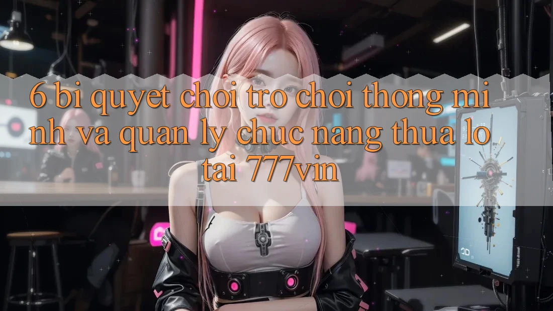 6. Bí Quyết Chơi Trò chơi Thông Minh Và Quản Lý Chức năng thua lỗ Tại 777vin 6. Bí Quyết Chơi Trò chơi Thông Minh Và Quản Lý Chức năng thua lỗ Tại 777vin