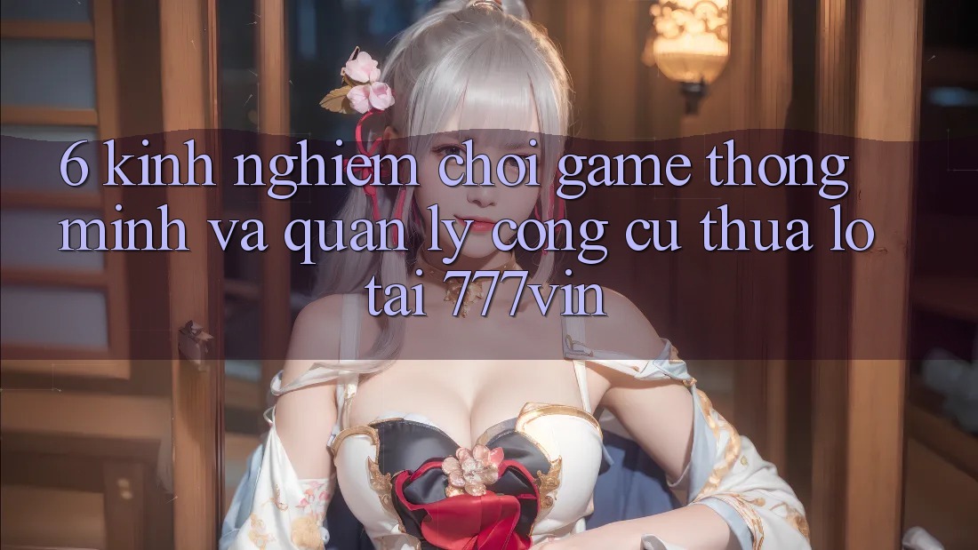 6. Kinh nghiệm Chơi Game Thông Minh Và Quản Lý Công cụ thua lỗ Tại 777vin