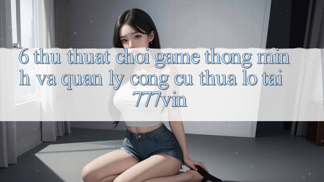 6. Thủ thuật Chơi Game Thông Minh Và Quản Lý Công cụ thua lỗ Tại 777vin 6. Thủ thuật Chơi Game Thông Minh Và Quản Lý Công cụ thua lỗ Tại 777vin