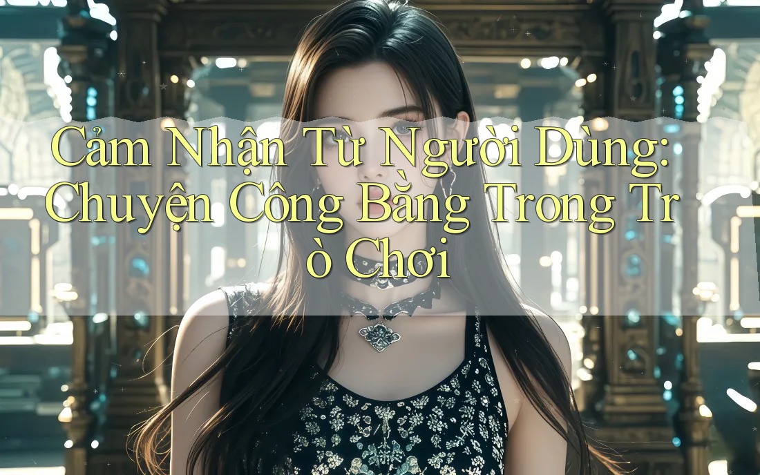 Cảm Nhận Từ Người Dùng: Chuyện Công Bằng Trong Trò Chơi