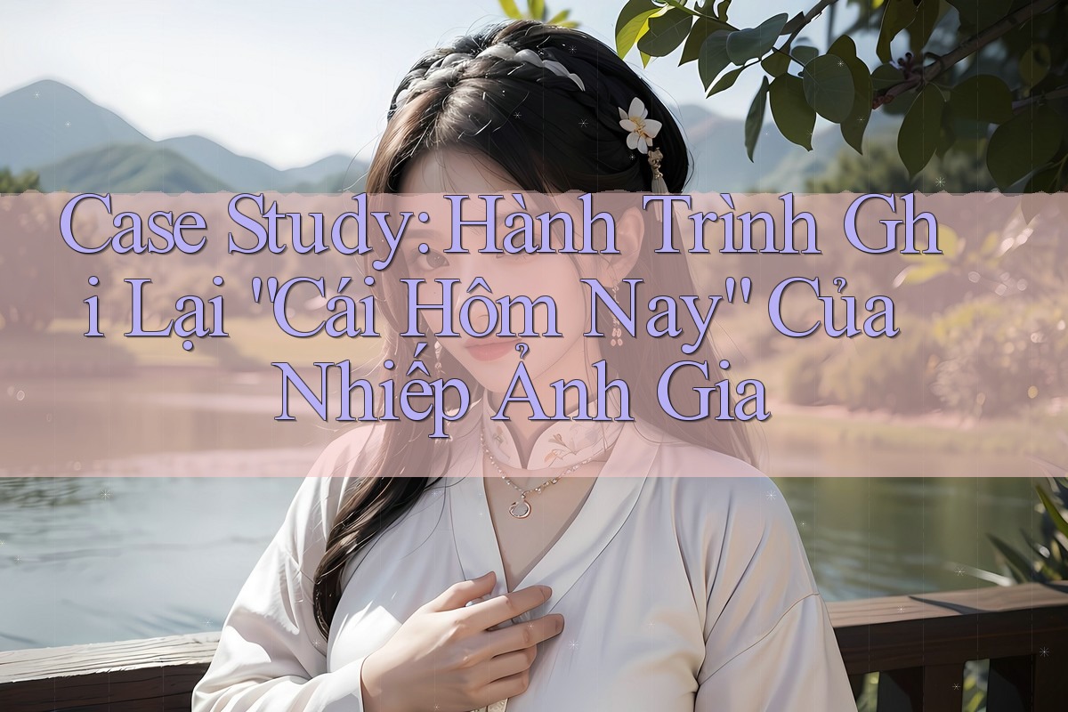 Case Study: Hành Trình Ghi Lại “Cái Hôm Nay” Của Nhiếp Ảnh Gia Case Study: Hành Trình Ghi Lại “Cái Hôm Nay” Của Nhiếp Ảnh Gia
