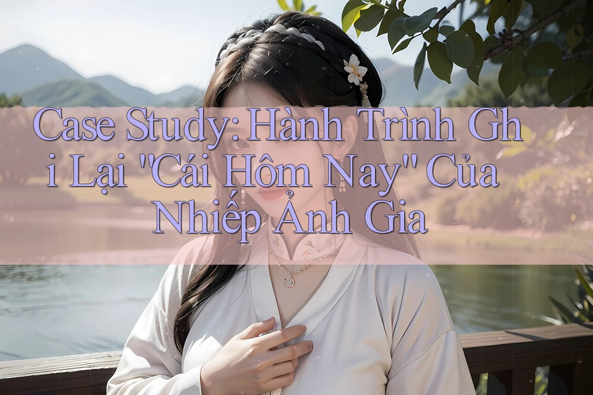 Case Study: Hành Trình Ghi Lại “Cái Hôm Nay” Của Nhiếp Ảnh Gia
