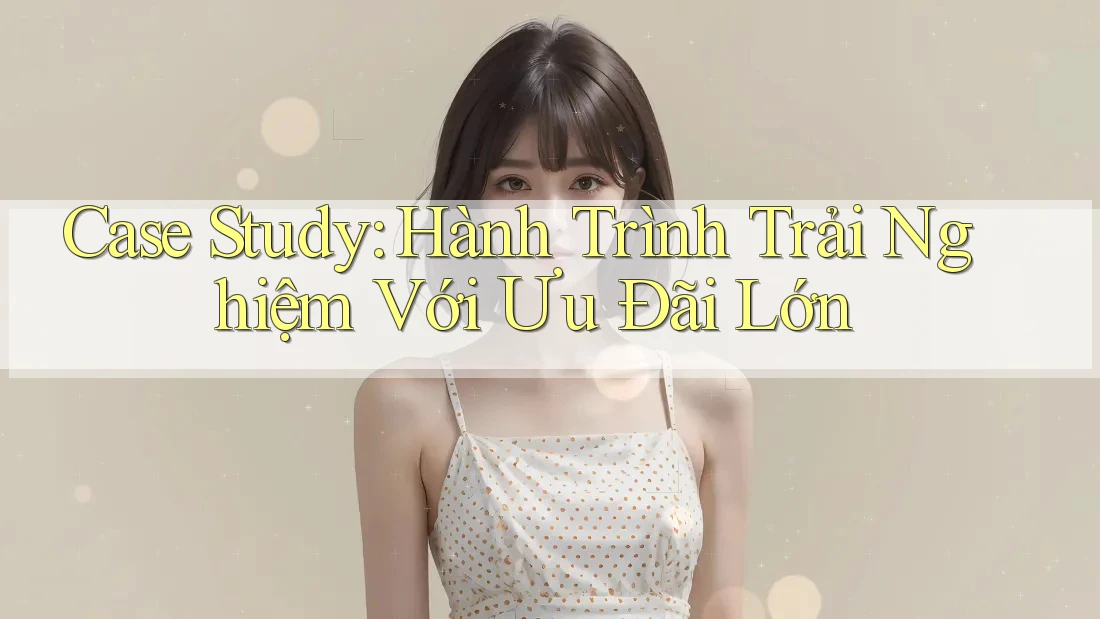 Case Study: Hành Trình Trải Nghiệm Với Ưu Đãi Lớn Case Study: Hành Trình Trải Nghiệm Với Ưu Đãi Lớn