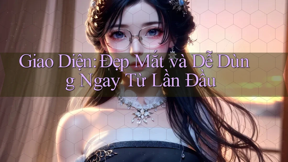 Giao Diện: Đẹp Mắt và Dễ Dùng Ngay Từ Lần Đầu