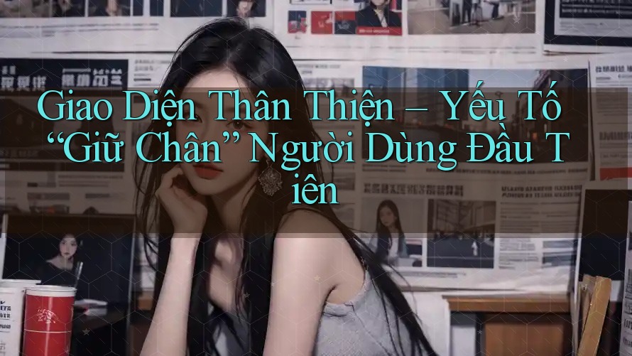 Giao Diện Thân Thiện – Yếu Tố “Giữ Chân” Người Dùng Đầu Tiên Giao Diện Thân Thiện – Yếu Tố “Giữ Chân” Người Dùng Đầu Tiên