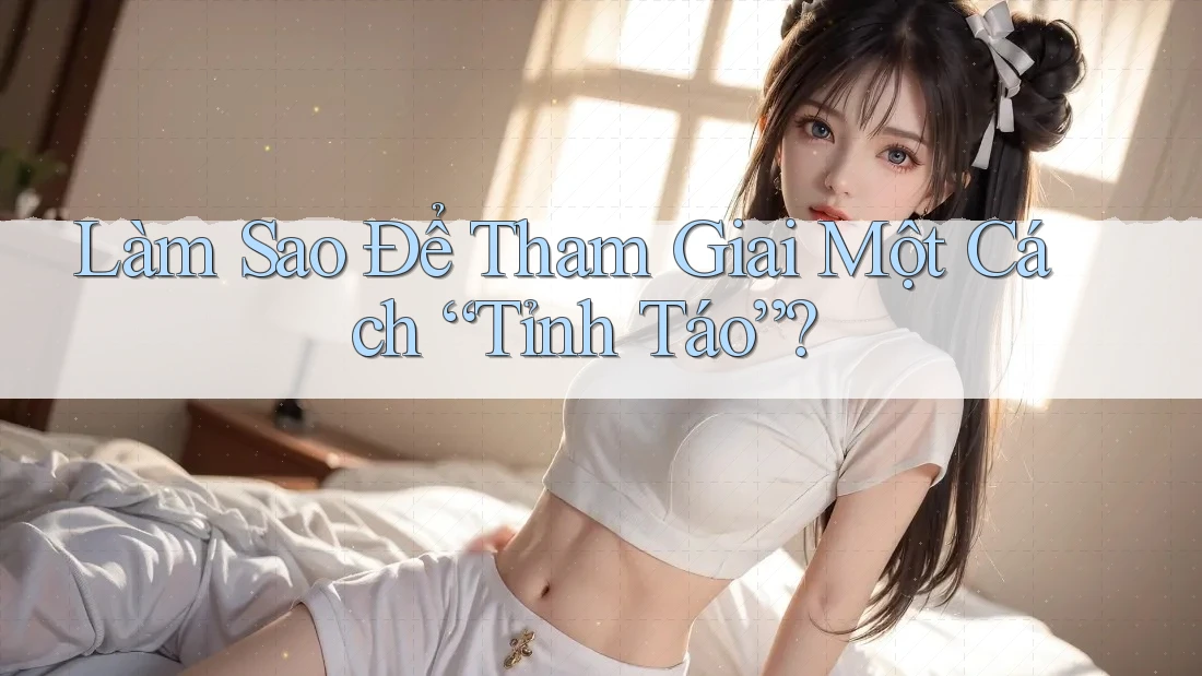 Làm Sao Để Tham Giai Một Cách “Tỉnh Táo”? Làm Sao Để Tham Giai Một Cách “Tỉnh Táo”?