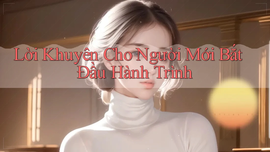 Lời Khuyên Cho Người Mới Bắt Đầu Hành Trình