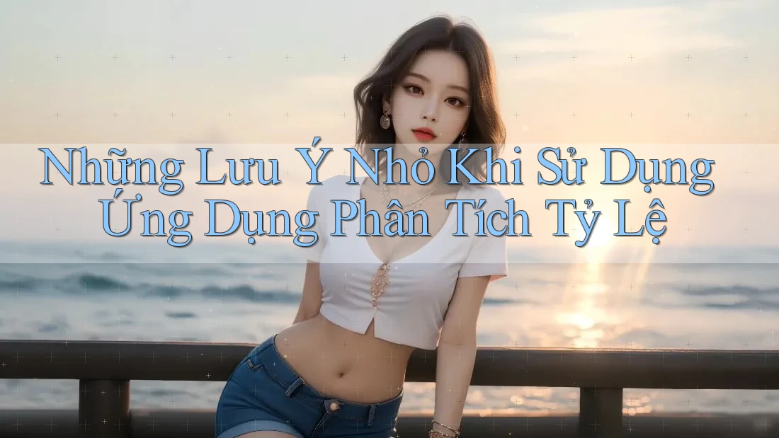 Những Lưu Ý Nhỏ Khi Sử Dụng Ứng Dụng Phân Tích Tỷ Lệ Những Lưu Ý Nhỏ Khi Sử Dụng Ứng Dụng Phân Tích Tỷ Lệ
