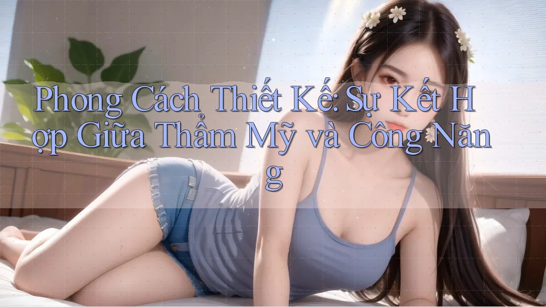 Phong Cách Thiết Kế: Sự Kết Hợp Giữa Thẩm Mỹ và Công Năng