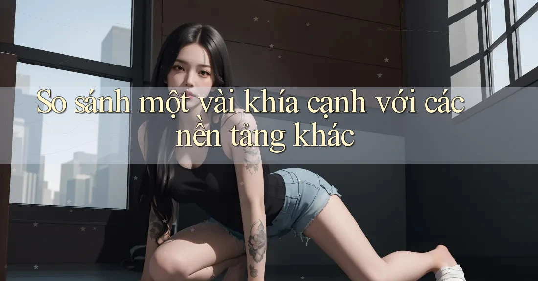 So sánh một vài khía cạnh với các nền tảng khác