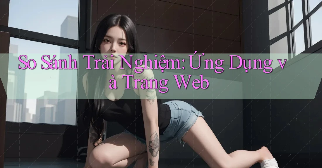 So Sánh Trải Nghiệm: Ứng Dụng và Trang Web So Sánh Trải Nghiệm: Ứng Dụng và Trang Web
