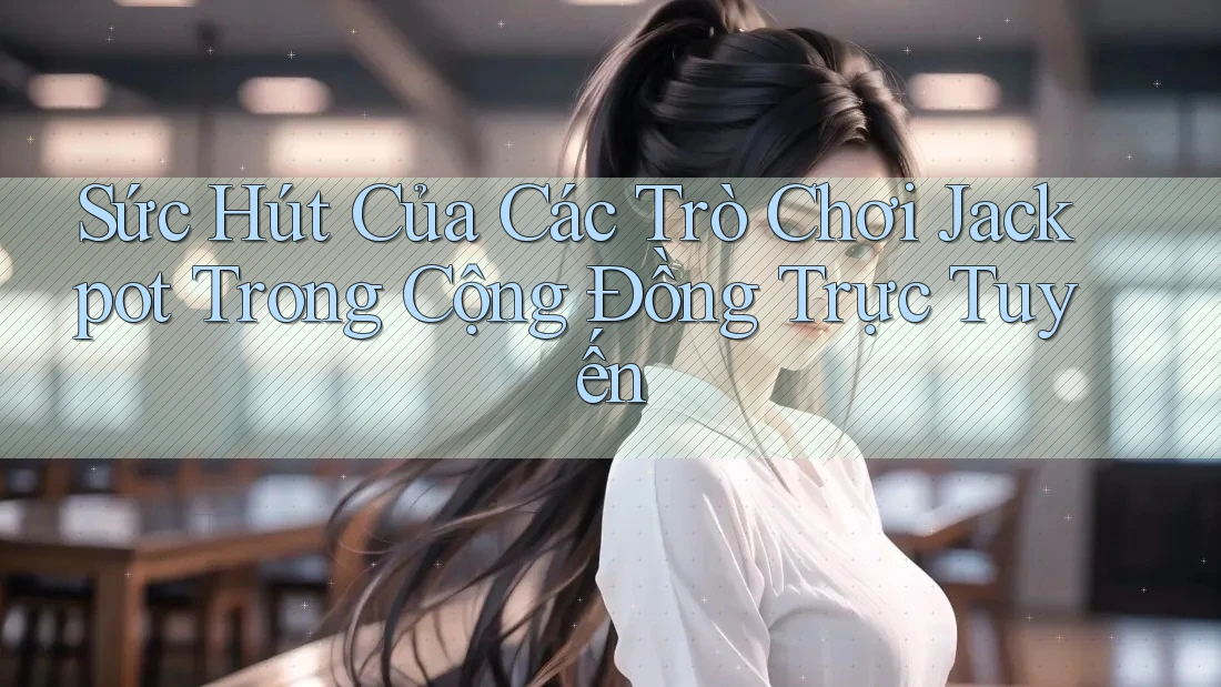 Sức Hút Của Các Trò Chơi Jackpot Trong Cộng Đồng Trực Tuyến