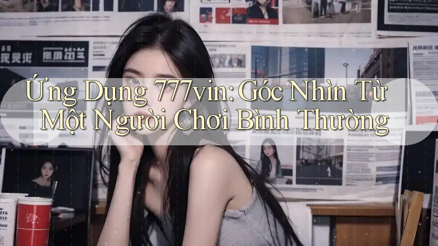 Ứng Dụng 777vin: Góc Nhìn Từ Một Người Chơi Bình Thường Ứng Dụng 777vin: Góc Nhìn Từ Một Người Chơi Bình Thường