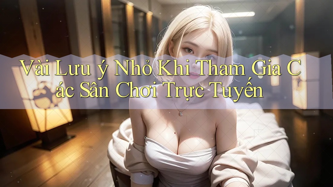 Vài Lưu ý Nhỏ Khi Tham Gia Các Sân Chơi Trực Tuyến