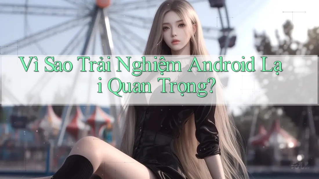 Vì Sao Trải Nghiệm Android Lại Quan Trọng? Vì Sao Trải Nghiệm Android Lại Quan Trọng?